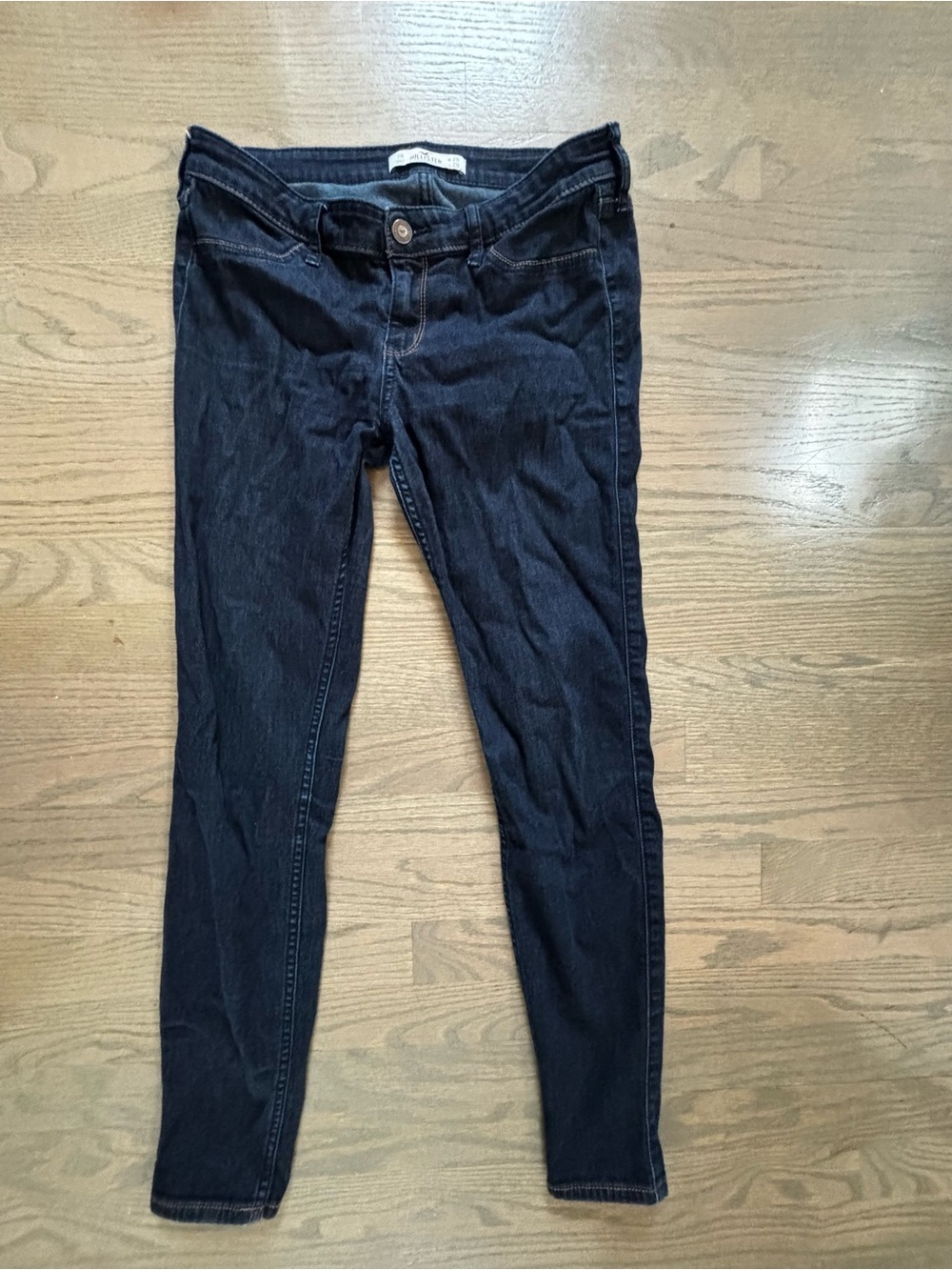 Vintage Y2K Hollister Laguna dark wash Low Rise Skinny Jeans women’s size 7